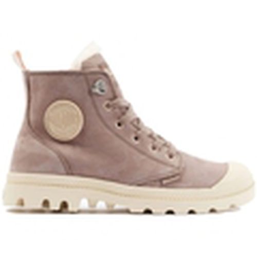 Botas Pampa Hi Zip Wool - Brown para mujer - Palladium - Modalova