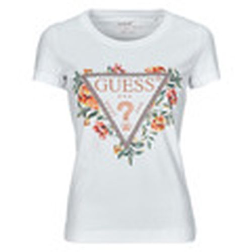 Camiseta TRIANGLE FLOWERS para mujer - Guess - Modalova