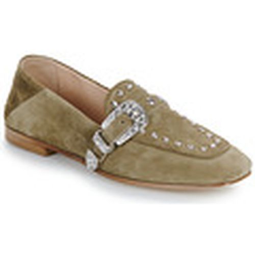 Mocasines 8679-586-CUOIO-NATURALE-VELOUR-PLANET para mujer - Fru.it - Modalova