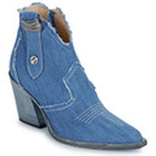 Botines 8575-944-CUOIO-GREZZO-JEANS-LAVATO para mujer - Fru.it - Modalova