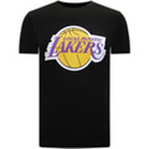 Camiseta Camiseta Lakers Print Hombre Negra para hombre - Local Fanatic - Modalova