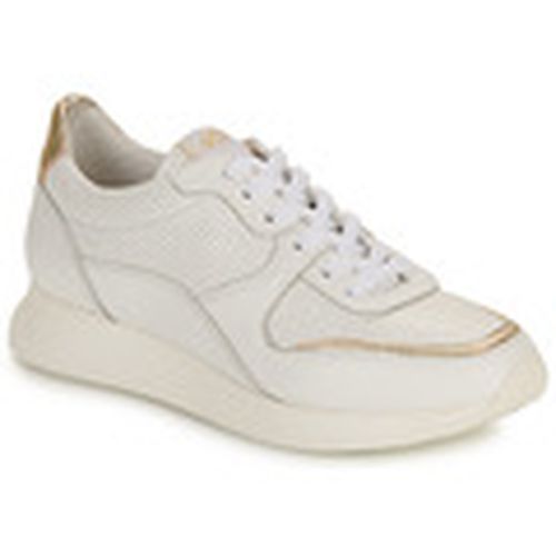 Zapatillas 7715MY02-CUIR-BLANC-LAMINATO-PLATINE-CUIR-BLANC-PERFO para mujer - Myma - Modalova