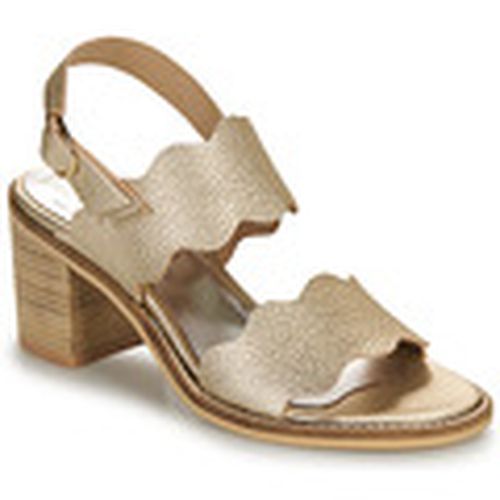 Sandalias 7745MY02-SAND-TRUNCK-PLATIN=7745MYXX-CUIR-FOULONNE-TRUNK-PLATINE para mujer - Myma - Modalova