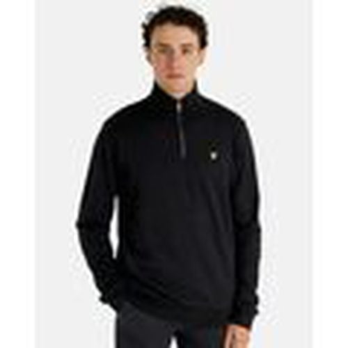 Jersey ML1903V QUARTER ZIP SWEAT-Z86. JET BLACK para hombre - Lyle & Scott - Modalova