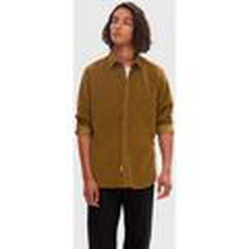 Camisa manga larga 16090182 SLHREGOWEN-CORD SHIRT LS-BUTTERNUT para hombre - Selected - Modalova