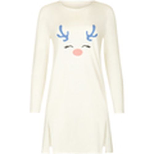 Pijama Holiday Camisón de manga larga Cheek para mujer - Lisca - Modalova