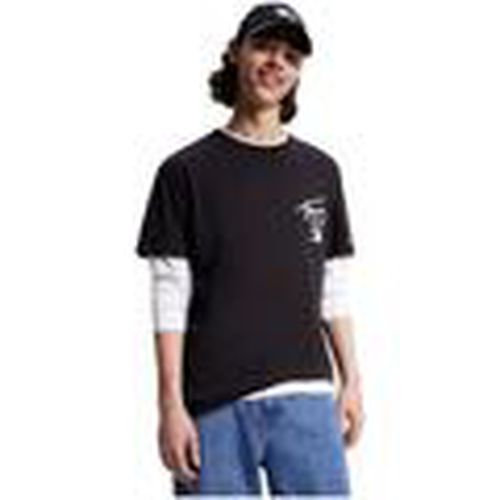 Camiseta DM0DM17716-BDS para hombre - Tommy Jeans - Modalova