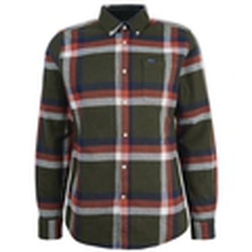 Camisa manga larga Folley Tailored Shirt - Olive para hombre - Barbour - Modalova