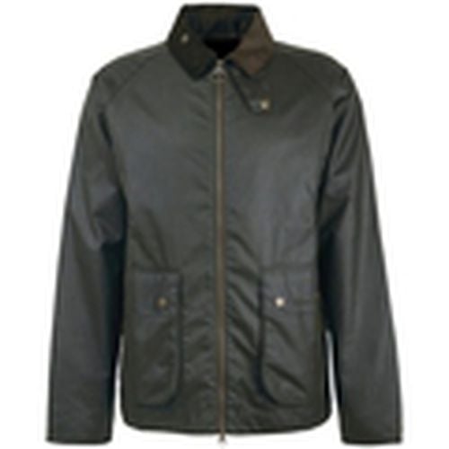 Abrigo Bedale Short Wax Jacket - Olive para hombre - Barbour - Modalova