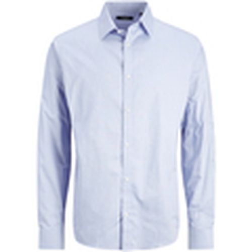 Camisa manga larga 12248389 JPRBLABELFAST SHIRT L/S PS CASHMERE BLUE para hombre - Jack & Jones - Modalova