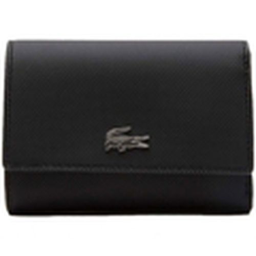 Cartera Compact Wallet - Noir Krema para mujer - Lacoste - Modalova