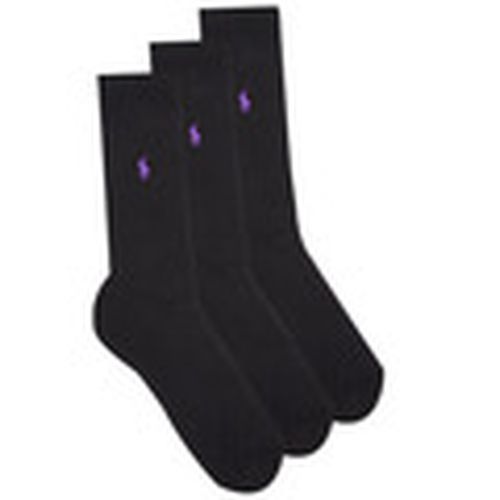 Calcetines ASX91-MERCERIZED-SOCKS-3 PACK para mujer - Polo Ralph Lauren - Modalova