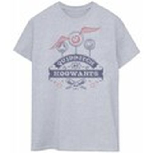 Camiseta manga larga Quidditch At Hogwarts para hombre - Harry Potter - Modalova