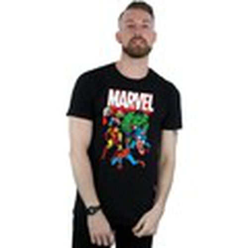 Camiseta manga larga Hero Group para hombre - Marvel - Modalova