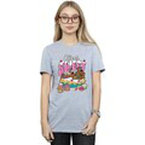 Camiseta manga larga Life Is Sweet para mujer - Scooby Doo - Modalova