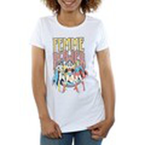 Camiseta manga larga Power para mujer - Dc Super Hero Girls - Modalova