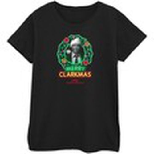 Camiseta manga larga Greyscale Clarkmas para mujer - National Lampoon´s Christmas Va - Modalova