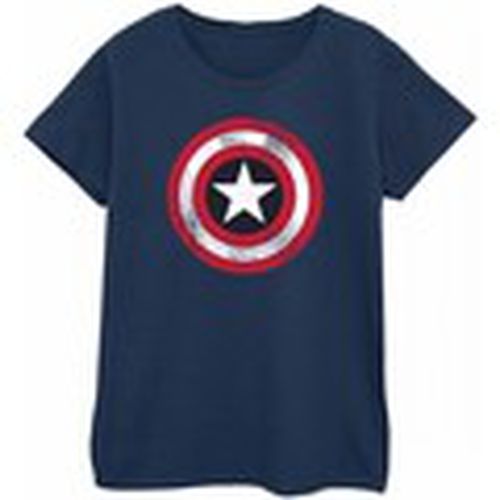 Camiseta manga larga BI366 para mujer - Captain America - Modalova