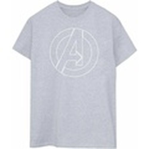 Camiseta manga larga BI398 para hombre - Avengers - Modalova