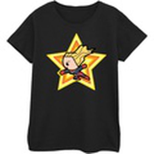 Camiseta manga larga BI642 para mujer - Captain Marvel - Modalova