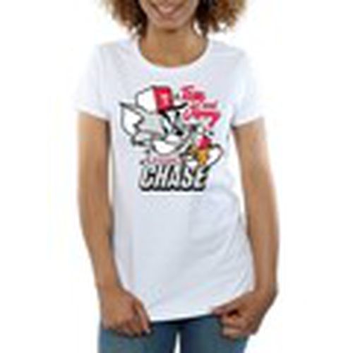 Camiseta manga larga Cat Mouse Chase para mujer - Dessins Animés - Modalova