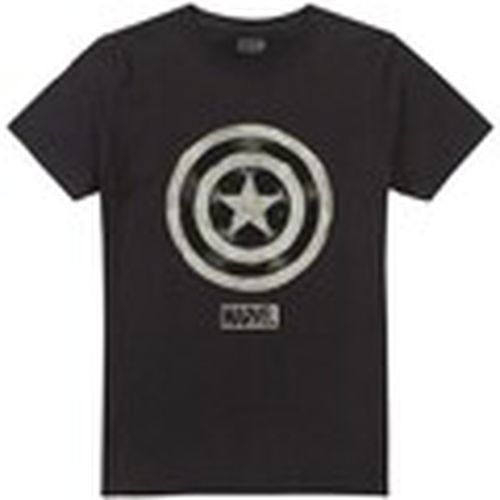 Camiseta manga larga Ballpoint para hombre - Captain America - Modalova