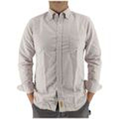 Camisa manga larga Camisa Bradford Flanella Hombre Bordeaux/White para hombre - Bd Baggies - Modalova