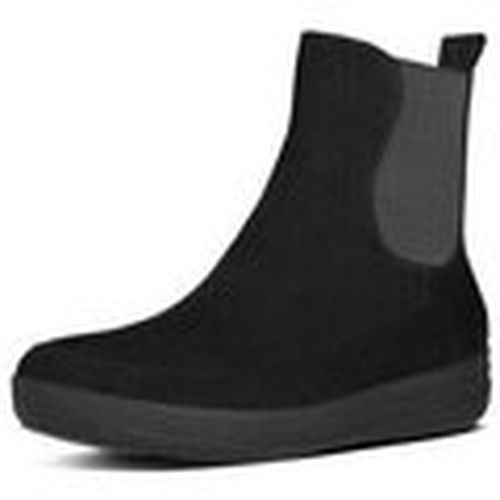 Botines FF-LUX Chelsea Boot Black suede para mujer - FitFlop - Modalova