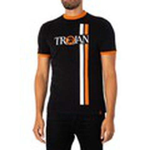 Camiseta Camiseta con logo y dos rayas para hombre - Trojan - Modalova