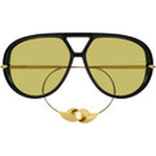 Gafas de sol Occhiali da Sole Drop Aviator BV1273S 003 para hombre - Bottega Veneta - Modalova