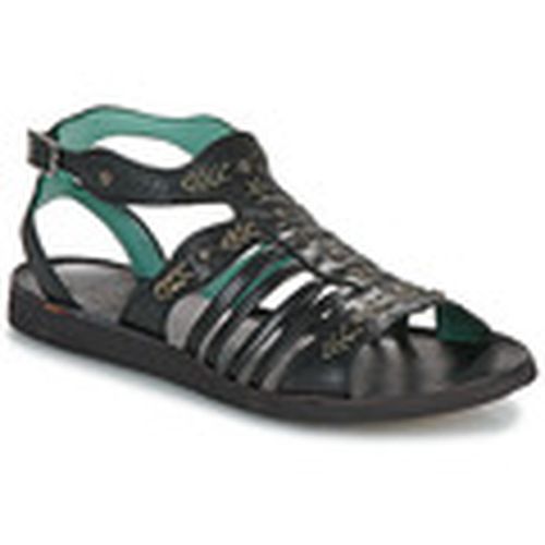 Sandalias D787-CALF-BLACK-CAROLINA-4 para mujer - Felmini - Modalova