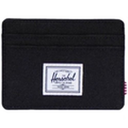 Cartera Charlie Eco Wallet - Black para hombre - Herschel - Modalova