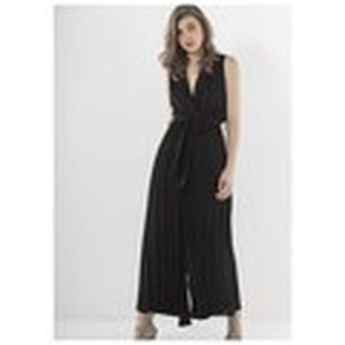 Pantalón chandal Tuta Lunga Plisse Nero MW76229 para mujer - Markup - Modalova