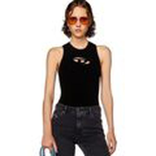 Camiseta tirantes A09621-0DLAX M-ONERVA-TOP-9XX BLACK para mujer - Diesel - Modalova