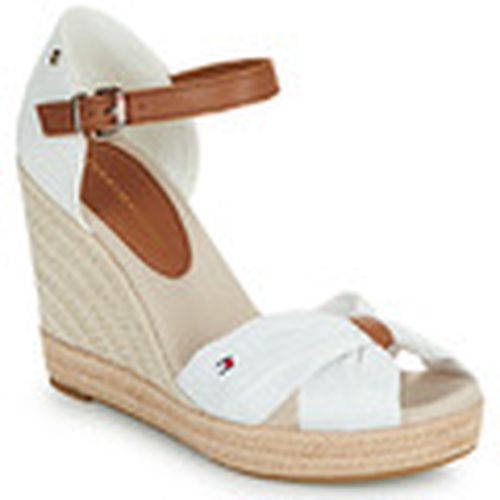 Alpargatas BASIC OPEN TOE HIGH WEDGE para mujer - Tommy Hilfiger - Modalova