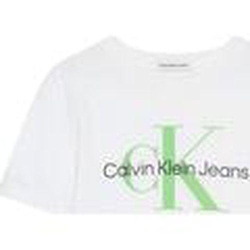 Tops y Camisetas CK MONOGRAM SS T-SHIRT para mujer - Calvin Klein Jeans - Modalova