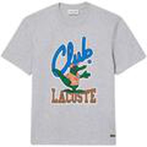 Camiseta TEE-SHIRT TH1533-00 ARGENT CHINE para mujer - Lacoste - Modalova