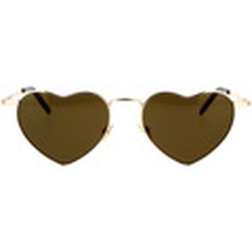 Gafas de sol Occhiali da Sole a Cuore Saint Laurent SL 301 LouLou 015 para mujer - Yves Saint Laurent - Modalova