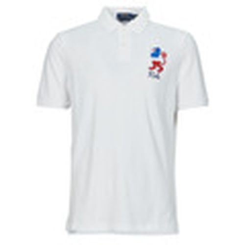 Polo POLO COUPE DROITE EN COTON BRODE para hombre - Polo Ralph Lauren - Modalova