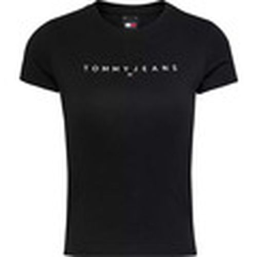 Camiseta Linear W para mujer - Tommy Jeans - Modalova