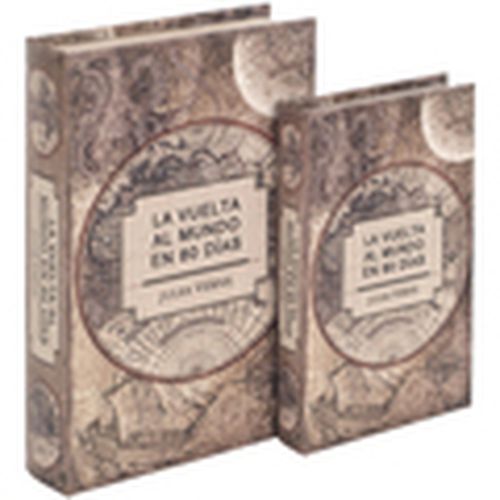 Cestas, cajas y cubos de basura Caja libro 2 Unidades Mundo para - Signes Grimalt - Modalova