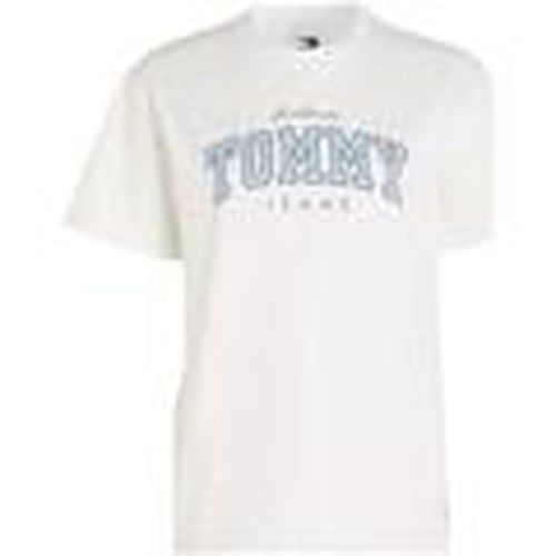 Camiseta DW0DW17375 YBH para mujer - Tommy Hilfiger - Modalova