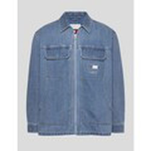 Chaquetas CHAQUETA DENIM ZIP SHIRT JACKET 1AA DENIM para hombre - Tommy Jeans - Modalova