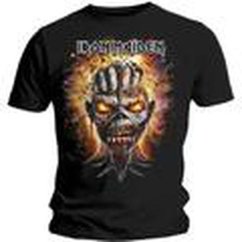 Camiseta manga larga Eddie Exploding Head para hombre - Iron Maiden - Modalova