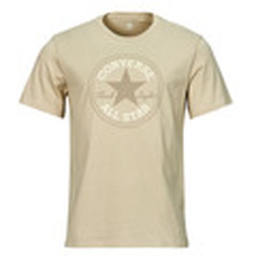 Camiseta CHUCK PATCH TEE BEACH STONE / WHITE para mujer - Converse - Modalova