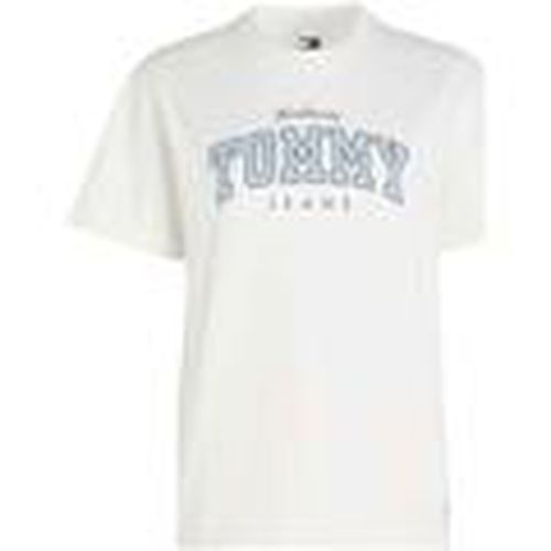 Tops y Camisetas TJW RLX VARSITY LUX TEE para mujer - Tommy Jeans - Modalova