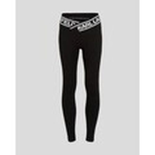 Pantalones 240W1054 SEAMLESS LOGO para mujer - Karl Lagerfeld - Modalova