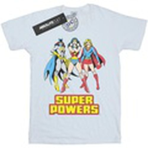 Camiseta manga larga Super Power para hombre - Dc Super Hero Girls - Modalova