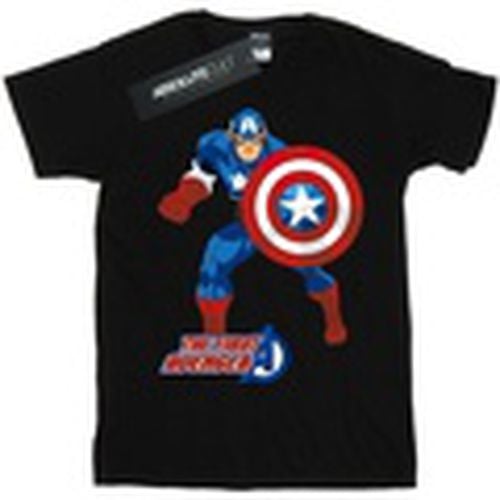 Camiseta manga larga The First Avenger para mujer - Captain America - Modalova