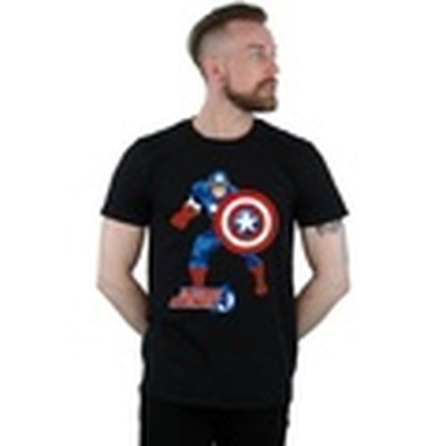 Camiseta manga larga The First Avenger para mujer - Marvel - Modalova